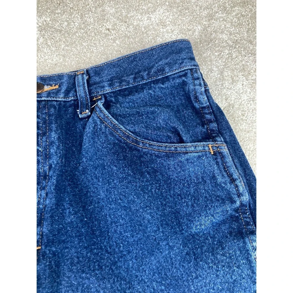 Rustler Jeans Denning Blue Straight Leg Regular Fit 100% Cotton Size 32x32